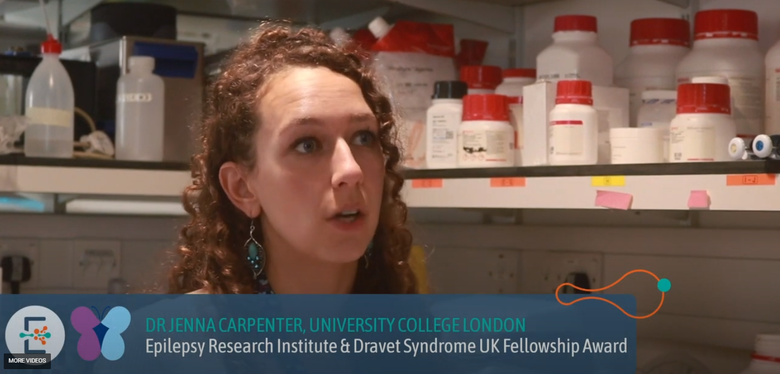 Dr Jenna Carpenter talks about her ERI / Dravet Syndrome UK funded research