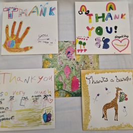 DSUK Thank you Cards (10 pack)