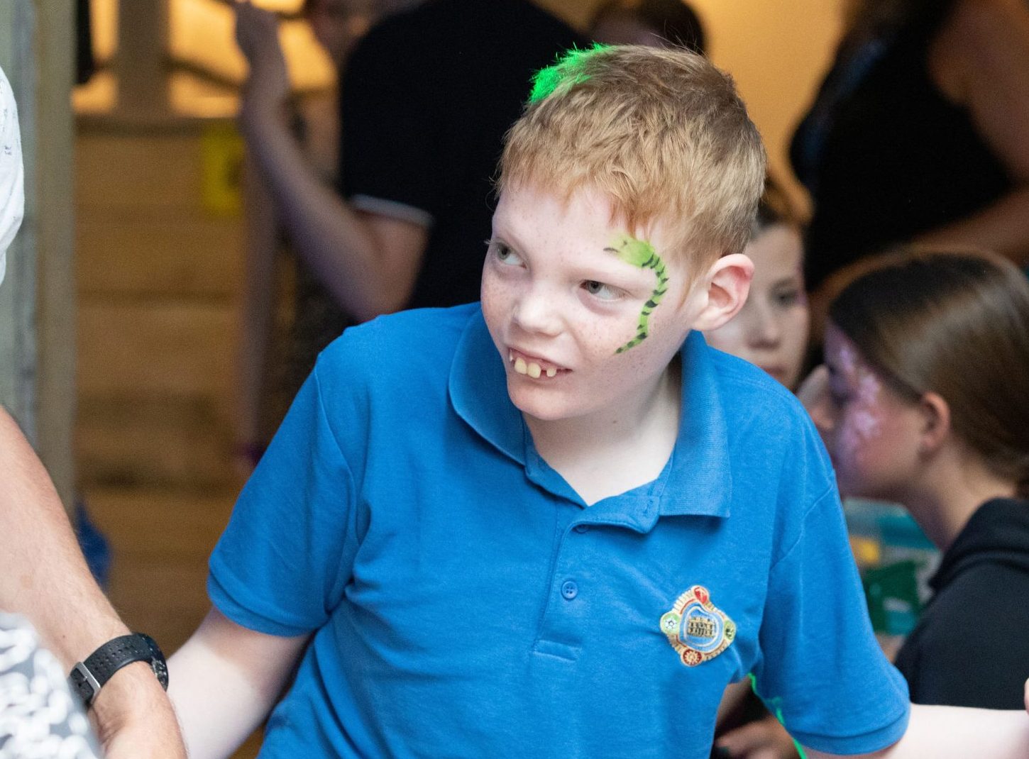 Thomas at Dravet Syndrome UK's family weekend